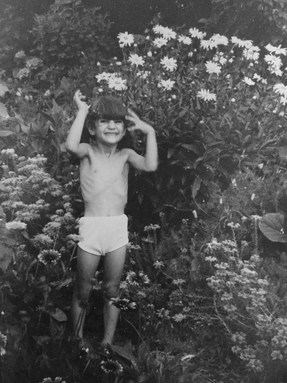 Childhood photo of author Lilia J. Don